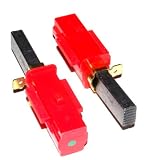 2 x NUMATIC Henry Vacuum Cleaner Carbon Brushes For Lamb Motors, Suitable For Models: HENRY HVR200 HETTY HET200-22 HVR200-22 HVR200-22 (DL21104T) NRV200 NRV200-22- *Please Note That These Brushes Will Only Fit Motor Types: 44211996, 119778-00, DL21004T,