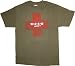 MASH 4077th Distressed Red Cross M*A*S*H t-shirt Green