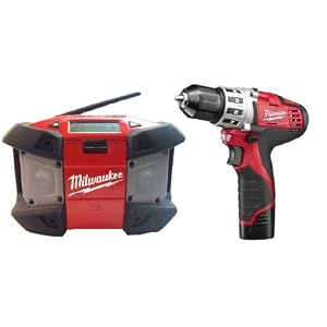 Milwaukee 2492-22 M12 Combo Kit 3 8-Inch Drill Driver and Radio by 