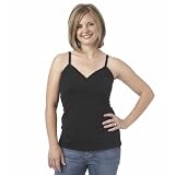 Hotslings Nursing Tank, Black, Medium