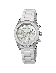 Emporio Armani Women's AR5941 Sport Silver Chronograph Dial Watch