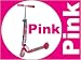 Sports : PINK HUDORA Big Wheel TESTSIEGER Roller Scooter PINK