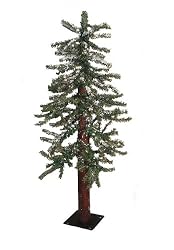 4' Snowy Flocked Alpine Artificial Christmas Tree - Unlit