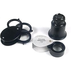 Jewelers Eye Loupes 5X 10X 15X Deluxe Magnifier Tools