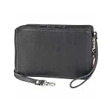 Derek Alexander Leather EW Organizer Clutch w/ Detachable Strap