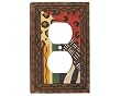 Kenya African Decor Outlet Cover