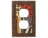 Kenya African Decor Outlet Cover