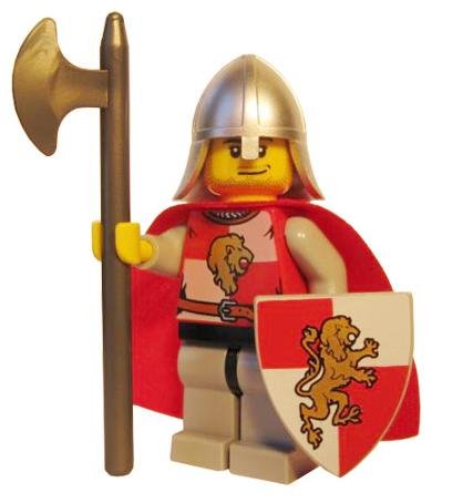 Lion Knight (King's Royal Guard) - LEGO Kingdoms Castle Minifigure