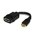 StarTech.com 5in High Speed HDMI Adapter Cable - HDMI to HDMI Mini- F/M