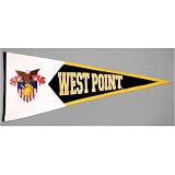 NCAA Army Black Knights Large Seal Classic Wool Pennant by Winning Streak Sports