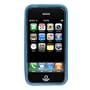 Blue Durable Soft Gel Skin Cover Case for Apple Iphone 3G, Iphone 3G S 3GS Smartphone
