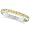 Channel-Set Yellow Canary Diamond Ring Band 14k White Gold (0.33ct)