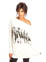 So Cashmere Jersey Romy (Blanco)