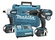Makita LXT202 18-Volt Hammer Drill & Impact Driver Lithium-Ion Combo Kit