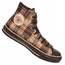 CONVERSE CT PLAID HI All Star Schuhe, Braun - A100107