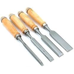 4 Wood Carving Chisels Woodworking Hobby Tools