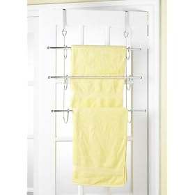 Over door towel and clothes rails