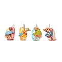 Board Meeting Shower Curtain Hooks - Multicolor