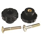Partner PR1099002 Replacement Walk Behind Mower Handle Bolts/Knobs, 2-Pack