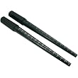 2 Ring Sizer Stick Beautiful Black Plastic Mandrels RS5