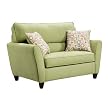 Montego Cotton Twill Oversize Sleeper Chair - Celadon
