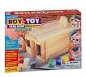 Roy Toy Build & Paint Log Cabin