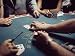 Gambling Table in a New Orleans Casino Photographic Poster Print by Arthur Schatz, 16x12