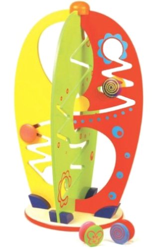 Childrens Toyshop   : Pintoy Wooden Zigzag Roll
