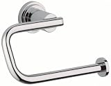 GROHE 40 313 BE0 Atrio Toilet Paper Holder, Sterling Infinity Finish