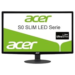 Acer S240HLBD 61 cm (24 Zoll) Slim LED Monitor (VGA, DVI, 5ms Reaktionszeit) schwarz