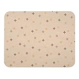 サンコー おくだけ吸着 ポータブルトイレマット 90×70cm ベージュ KC-29