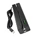 MSR605 (Updated from MSR606) USB Magnetic Stripe Reader Writer / Encoder,100% Compatible with MSR206 For High & Low Coercivity Track 1, 2 & 3 With 20 Blank HiCo Magnetic Cards as Free Gift