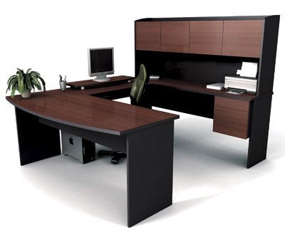 External hard drive:Profile U-Shaped Computer Workstation