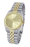 NFL Men's GT10041 New York Giants All Pro Two-Tone Metal Watch