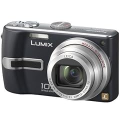 Panasonic DMC-TZ2 EG-K Digitalkamera (6 Megapixel, 10-fach opt. Zoom, 2,5