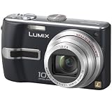 Panasonic - Appareil photo numerique Lumix DMC TZ2EF-K - 6 Mpix - zoom optique 10x - stabilise - noir