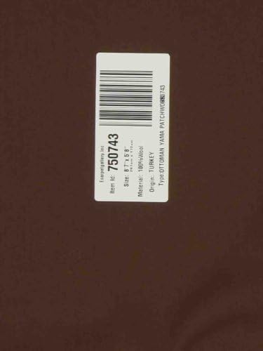 New Turkish Ottoman Yama Patchwork Style Copper Rug 5'8" x 8'7" ecarpetgallery Area Rug Transitional Handmade Carpet