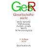 Gesellschaftsrecht: AktG. GmbHG. GenG. HGB (Auszug). PartGG. UmwG. MitbestimmungsG. Wp�G.  Textausgabe mit ausf�hrlichem Sachverzeichnis und einer Einf�hrung von Universit�tsprofessor Dr.  Uwe H�ffer