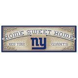 New York Giants Home Sweet Home Country Décor Wood Sign New York Giants Home Sweet Home Country Décor Wood Sign
