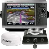 Garmin GPSMAP 4208 8.4-Inch Waterproof Marine GPS and Chartplotter Network Bundle (includes GPSMAP 4208, GPS 17x, GXM 51 and GSD22)