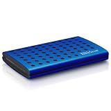 Produkt-Bild: TrekStor DataStation pocket click 3.0 KIT, Festplattengeh&auml;use mit USB 3.0-Anschluss, blau