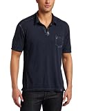 Calvin Klein Men's Cold Pigment Spray Short Sleeve Polo