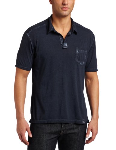 Calvin Klein Men's Cold Pigment Spray Short Sleeve Polo