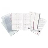 DTM14235 Pink Ribbon Kit, Jan-Dec, Desk Size, 5-1/2x8-1/2