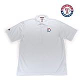 Texas Rangers MLB Excellence Polo Shirt (White)