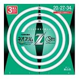 東芝 20形+27形+34形 丸形スリム蛍光灯(昼白色)ネオスリムZ FHC202734ENZ3P(TO)