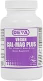 Deva Vegan Vitamins Calcium, Magnesium Plus (Pack of 2)
