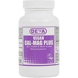 Deva Vegan Vitamins Calcium, Magnesium Plus (Pack of 2)