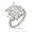 Kim Kardashian Replica CZ Engagement Ring Size 6 (Sizes 5 6 7 8 9 Available)