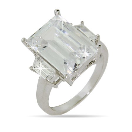 Kim Kardashian Replica CZ Engagement Ring